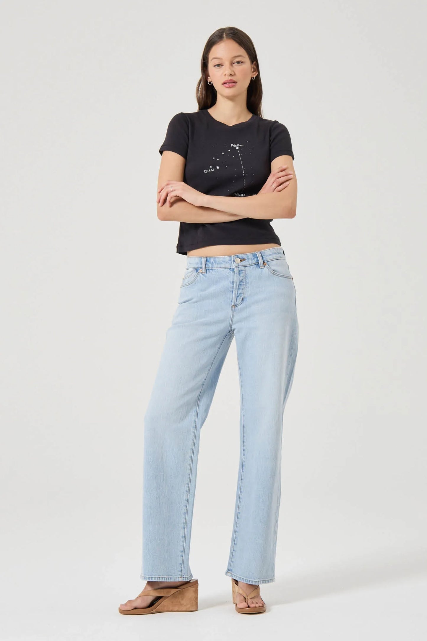 Rolla's Heidi low in breezy blue