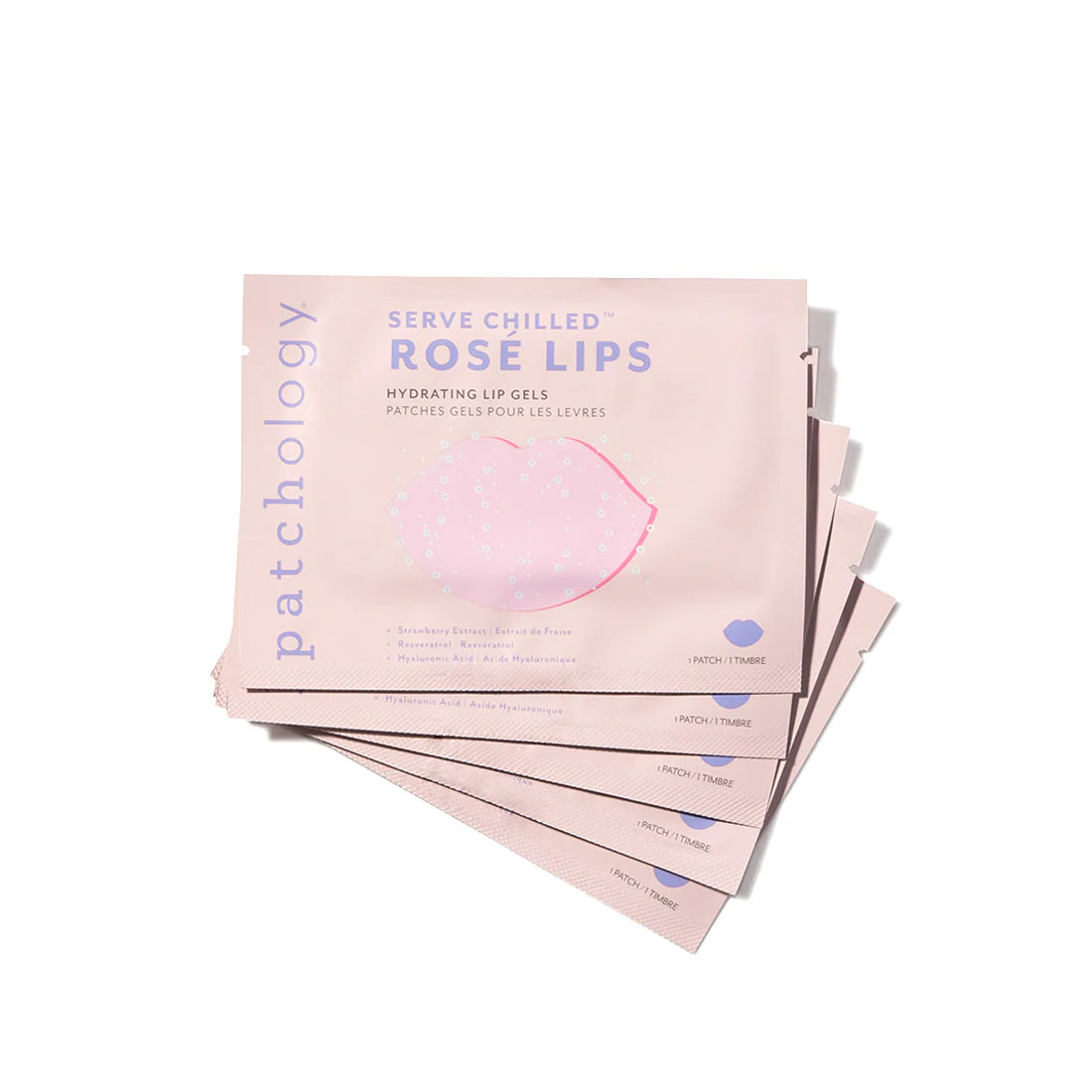 Patchology Rose' Lip Gel pack