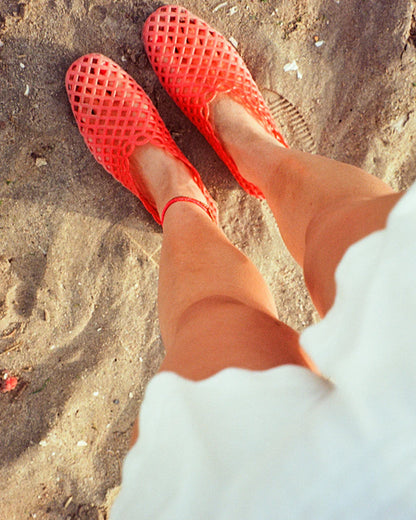 Steve Madden Grove jelly in red