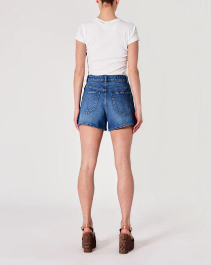 Rolla's Mirage denim shorts in silverlake