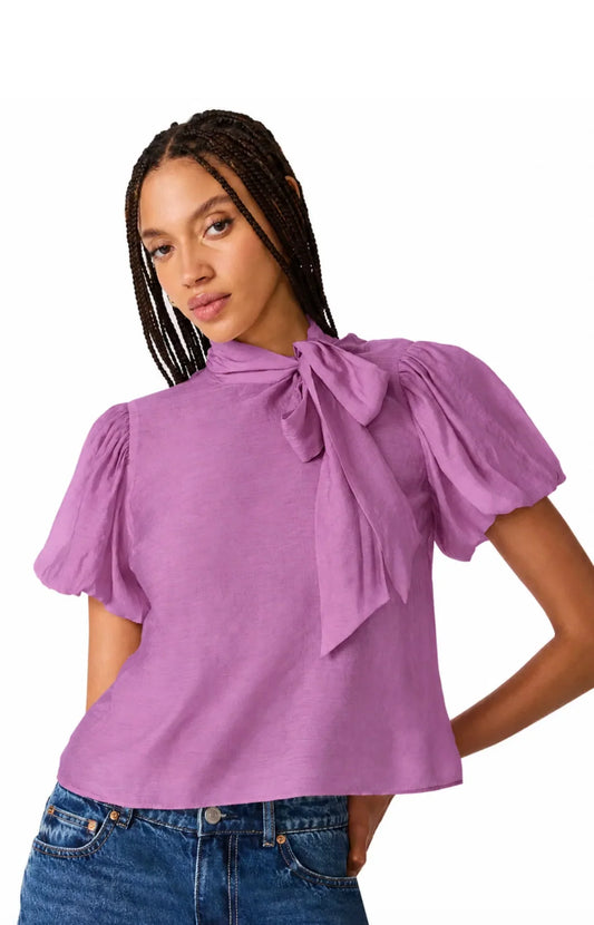 Steve Madden Lolanie top in dusty lavender