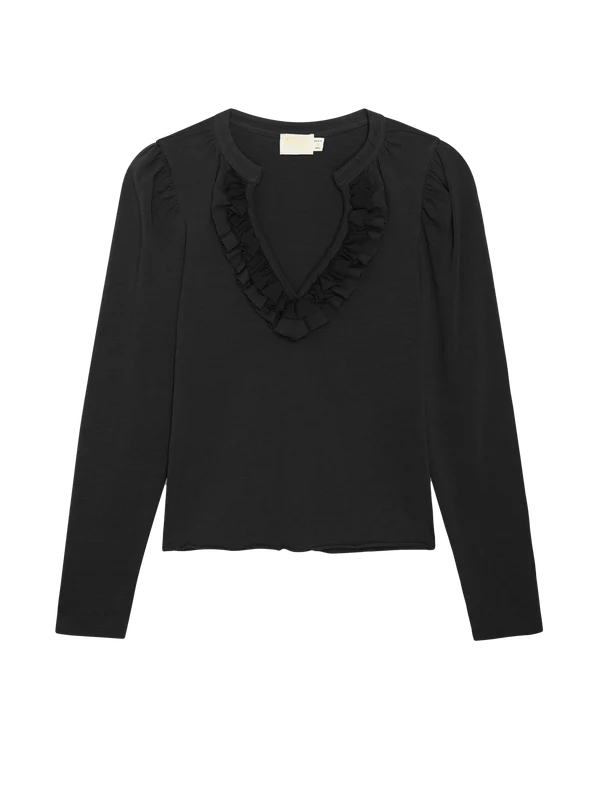 Valita Split neck top