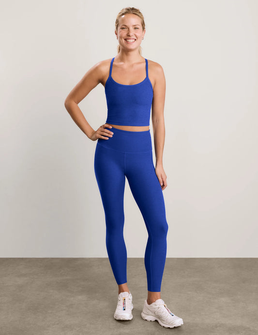 Spacedye Caught in the Midi legging ultra blue