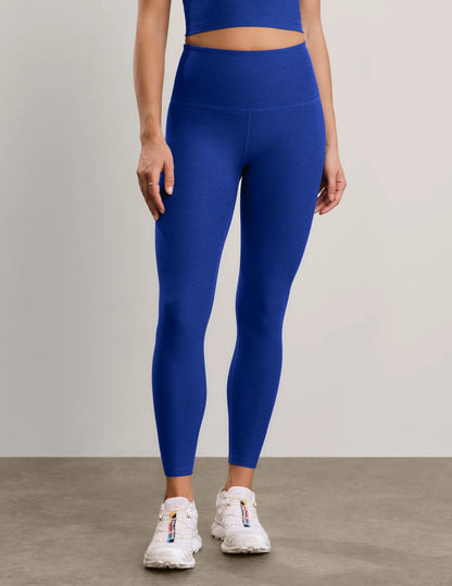 Spacedye Caught in the Midi legging ultra blue