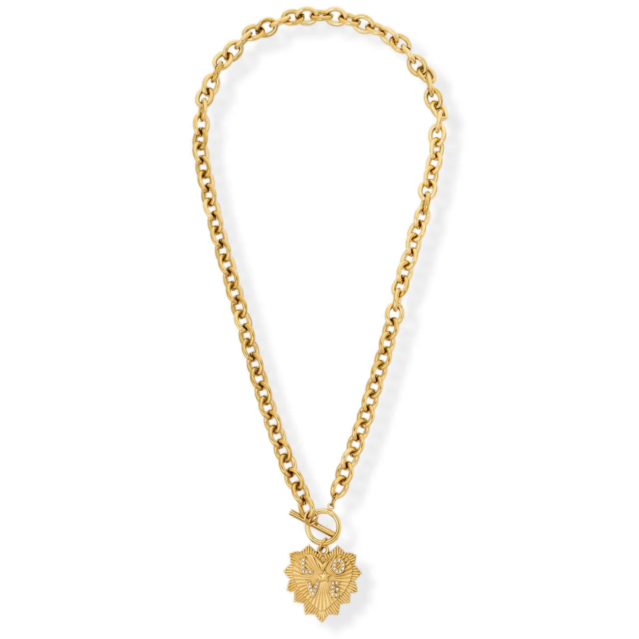 Bracha Monty Love toggle necklace