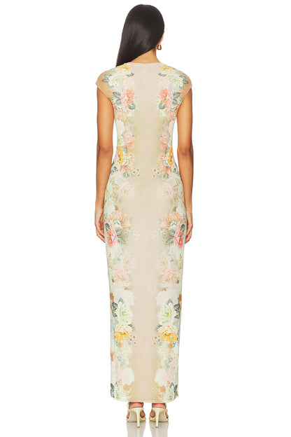 AFRM Cody Dress in honey rose