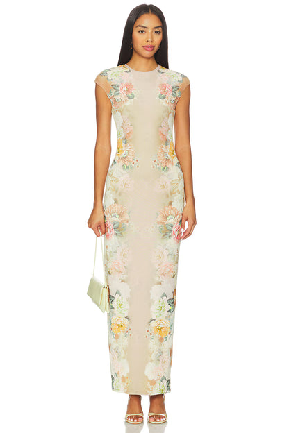 AFRM Cody Dress in honey rose