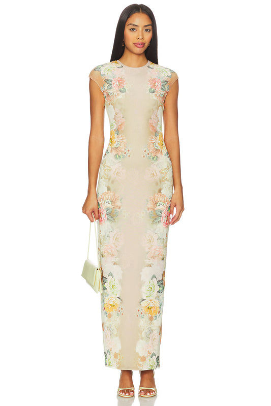 AFRM Cody Dress in honey rose