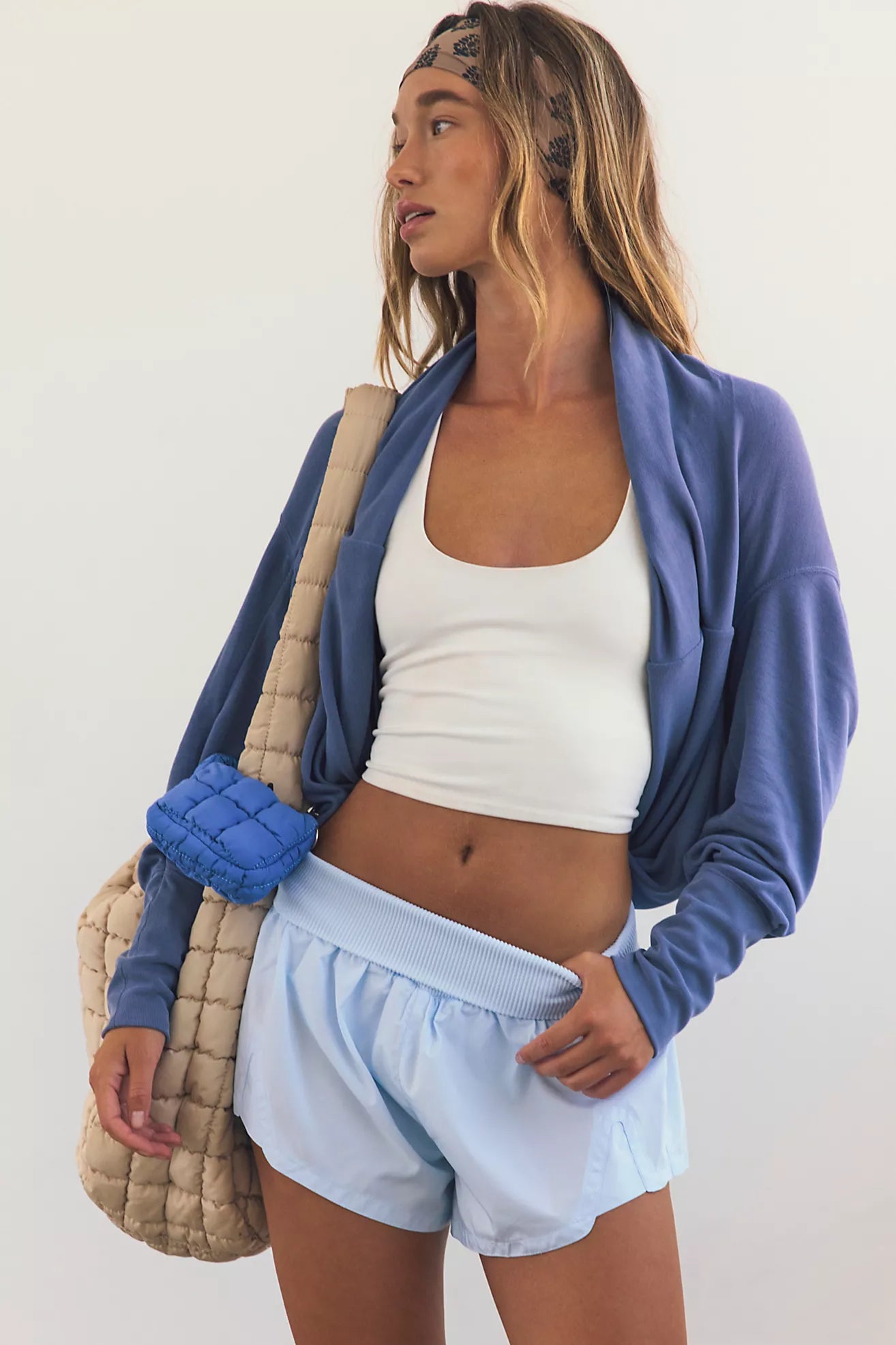 FP Movement Carpe Diem Shorts in bright blue