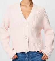 French Connection Babysoft knit embellished bows