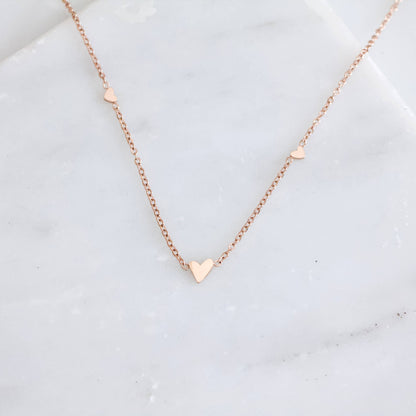 Triple Heart Necklace - Waterproof
