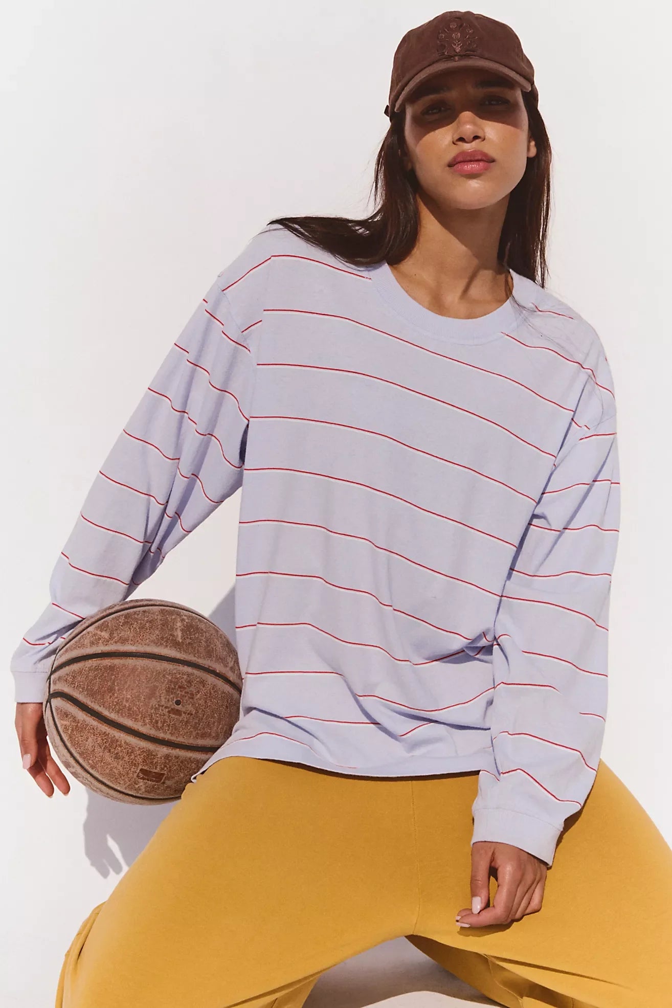 FP Movement printed hustle layer tee