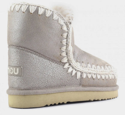 Mou Eskimo boot in stone metallic