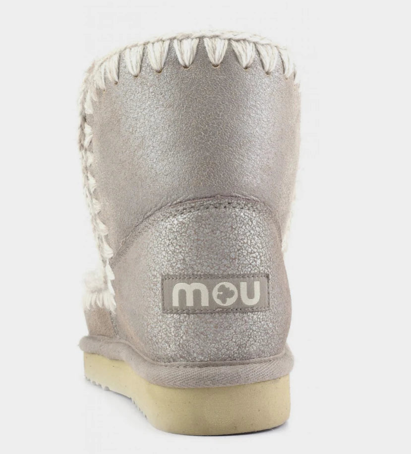 Mou Eskimo boot in stone metallic