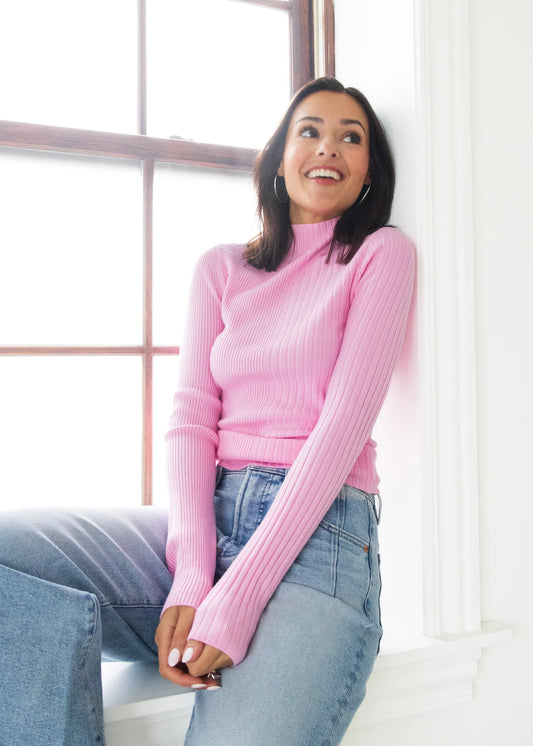 Deluc Nate halfneck sweater
