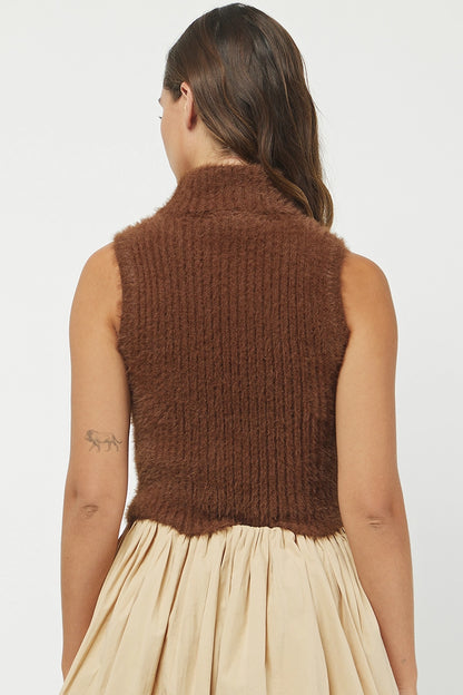 Fiona Fuzzy sweater tank