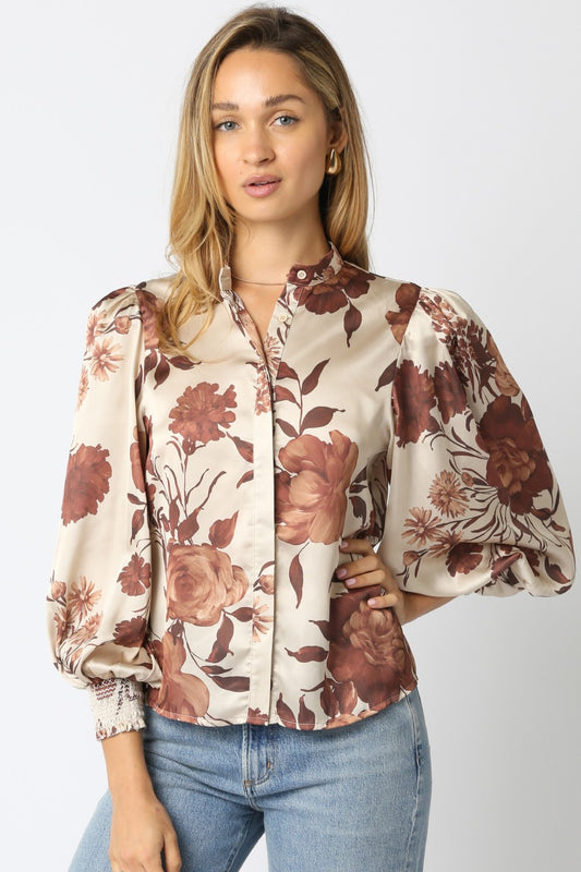 Enemour floral blouse