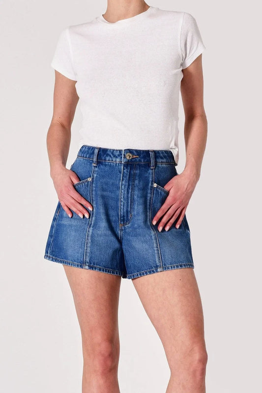 Rolla's mirage denim short in silverlake