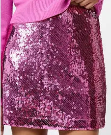 French Connection Sadie Sequin stretch mini skirt