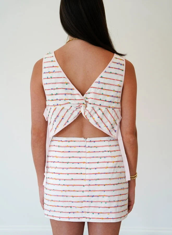 Shug Bonnie Pom Pom top