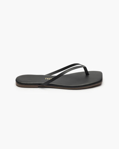 Tkees square toe sandal in black