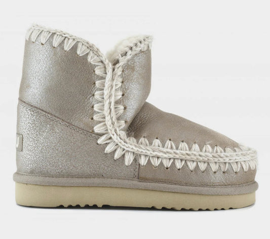 Mou Eskimo boot in stone metallic