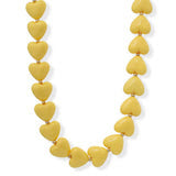 Bracha Emberly heart beaded necklace
