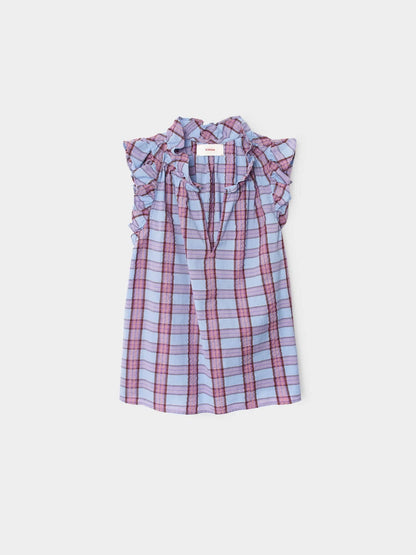 Xirena Bex top in Lunar Blue